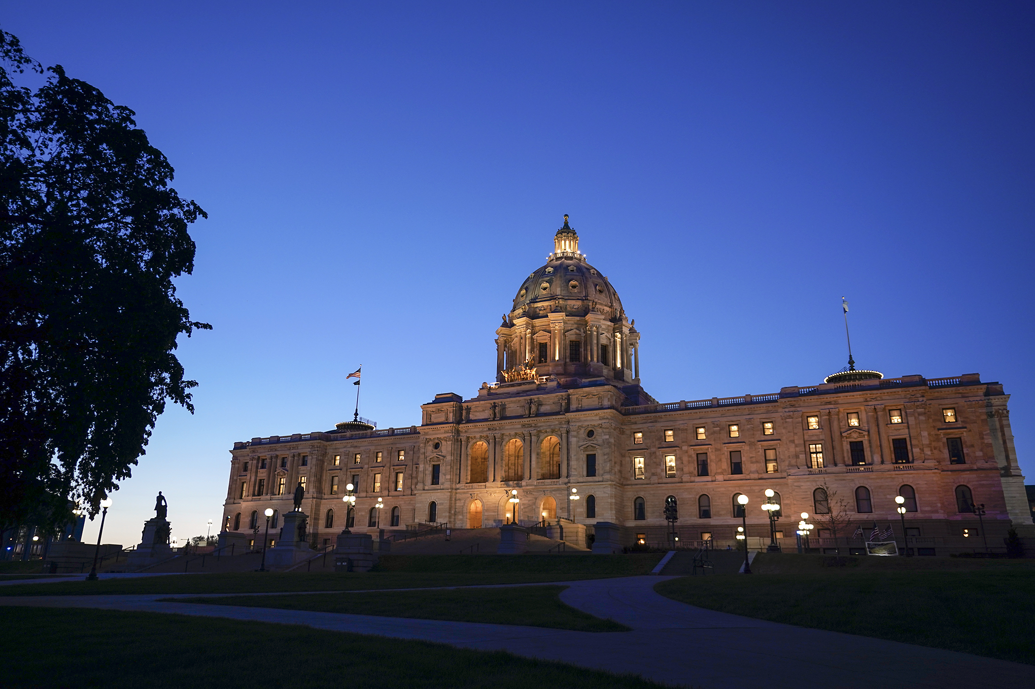 Legislators and staff burned the midnight oil Saturday as they worked to pass bills before the end of the 2026 legislative session. (Photo by Michele Jokinen)